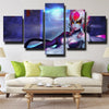 5 panel wall art canvas prints  League of Legends Evelynn wall picture-1200 (3)