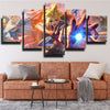 5 panel wall art canvas prints League of Legends Ezreal wall decor-1200 (3)