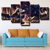 5 panel wall art canvas prints League of Legends Renekton wall picture-1200 (3)