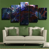 5 panel wall art canvas prints League of Legends Sion home decor-1200 (2)