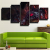 5 panel wall art canvas prints League of Legends Sion wall picture-1200 (2)