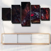 5 panel wall art canvas prints League of Legends Sion wall picture-1200 (3)