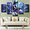 5 panel wall art canvas prints League of Legends decor picture-1215 (2)