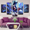 5 panel wall art canvas prints League of Legends decor picture-1215 (3)