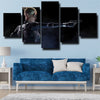 5 panel wall art canvas prints MKX Cassie Cage home decor-1502 (3)