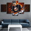 5 panel wall art canvas prints NY Islanders Anders Lee decor picture-1201 (4)