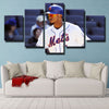 5 panel wall art canvas prints NY Mets Amed Rosario live room decor-1201 (2)