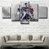 5 panel wall art canvas prints NY Yankees Derek Jeter wall decor -1201 (1)