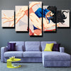 5 panel wall art canvas prints One Piece Nico Robin live room decor-1200 (3)