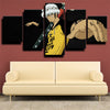 5 panel wall art canvas prints One Piece Trafalgar Law home decor-1200 (2)
