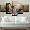 5 panel wall art canvas prints One Piece Trafalgar Law live room decor-1200 (3)