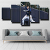 5 panel wall art canvas prints The Brew Crew Christian Yelich wall decor-1212 (2)