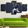 5 panel wall art canvas prints The Brew Crew Christian Yelich wall decor-1212 (3)