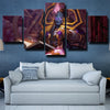 5 panel wall art canvas prints The Burning Crusade home decor-1202 (3)