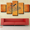 5 panel wall art canvas prints The O's home decor-1202 (2)