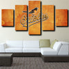 5 panel wall art canvas prints The O's home decor-1202 (3)