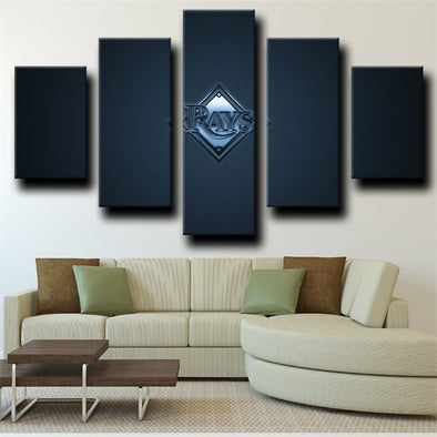 5 panel wall art canvas prints The Rays decor picture-1214 (1)