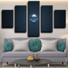 5 panel wall art canvas prints The Rays decor picture-1214 (3)