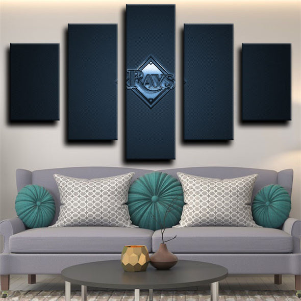 5 panel wall art canvas prints The Rays decor picture-1214 (3)
