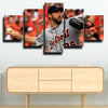 5 panel wall art canvas prints The Tiges Justin Verlander decor picture-1215 (2)