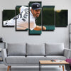 5 panel wall art canvas prints The Tiges Justin Verlander wall picture-1214 (3)