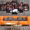 5 panel wall art canvas prints The Tribe Klubot home decor-1230（2）