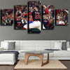 5 panel wall art canvas prints The Tribe Klubot home decor-1230（3）