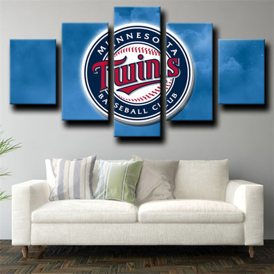 5 panel wall art canvas prints The Twinkies home decor-1202 (1)