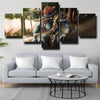 5 panel wall art canvas prints WOW Mists of Pandaria wall picture-1214 (1)
