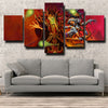 5 panel wall art canvas prints WOW The Burning Crusade decor picture-1210 (3)