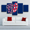5 panel wall art canvas prints Washington Nationals Symbol home decor1219 (2)