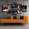 5 panel wall art canvas prints Washington Nationals Team  Symbol home decor1222 (1)