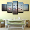 5 panel wall art custom Patriots New England Patriots home decor-1203 (3)