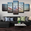 5 panel wall art custom Patriots New England Patriots home decor-1203 (4)