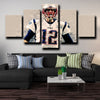 5 panel wall art framed Prints Patriots Brady home decor-1233 (3)