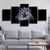 5 panel wall art framed prints Big D gloves live room decor-1208 (3)