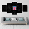 5 panel wall art framed prints Clippers Crystal Sense live room decor-1212 (2)