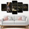 5 panel wall art framed prints Raptors DeRozan live room decor-1233 (3)