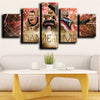 5 panel wall art frames prints Blazers Lillard decor picture-1226 (2)