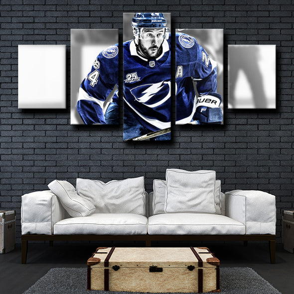 5 panel wall art prints Tampa Bay Lightning Callahan decor picture-1216 (4)