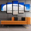 5 panel wall canvas art prints Bayern Allianz Arena home decor-1205 (3)