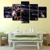 5 piece abstract canvas art framed prints  Michael Jordan live room decor1225 (4)