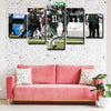 5 piece abstract canvas art framed prints  Robby Anderson live room decor1220 (3)