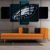 5 piece canvas Art prints Philadelphia Eagles Emblem wall picture-1204 (1)