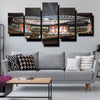 5 piece canvas art arsenal logo prints black home decor picture-1204 (4)