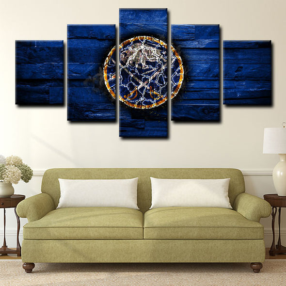5 piece canvas art art prints Buffalo Sabres  wall picture1200 (2)