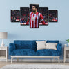 5 piece canvas art art prints Diego Costa  wall picture1223 (2)