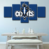 5 piece canvas art art prints Indianapolis Colts  wall picture1207 (2)