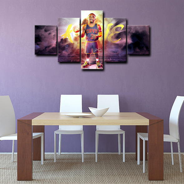 5 piece canvas art art prints Kyrie Irving  wall picture1206 (1)