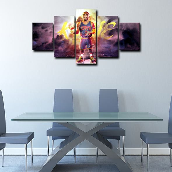 5 piece canvas art art prints Kyrie Irving  wall picture1206 (2)